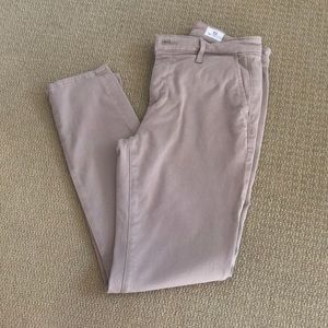 AG khaki Caden trousers size 25